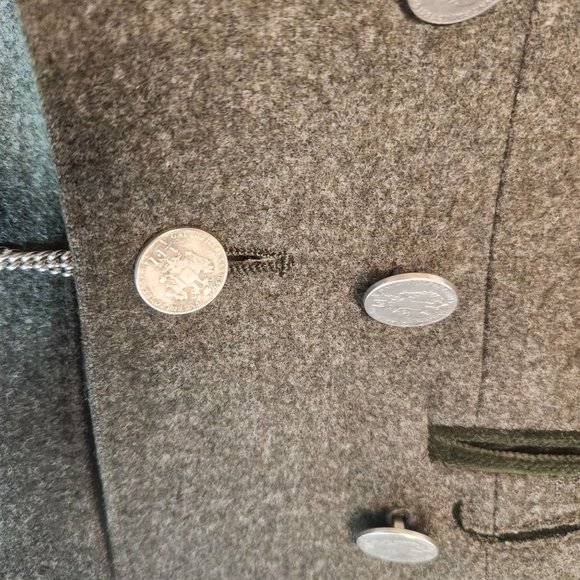 Trey Lodenfrey Wool Jacket Blazer w/Cut-Out Detail on Lapels Women's Size Small - Picture 8 of 12